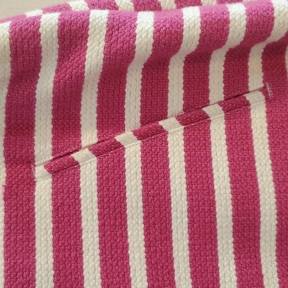 Halogen Pink and White Stiped Barbiecore Tweed Skirt 12 - Picture 4 of 5